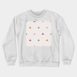 Triangle Pattern Crewneck Sweatshirt